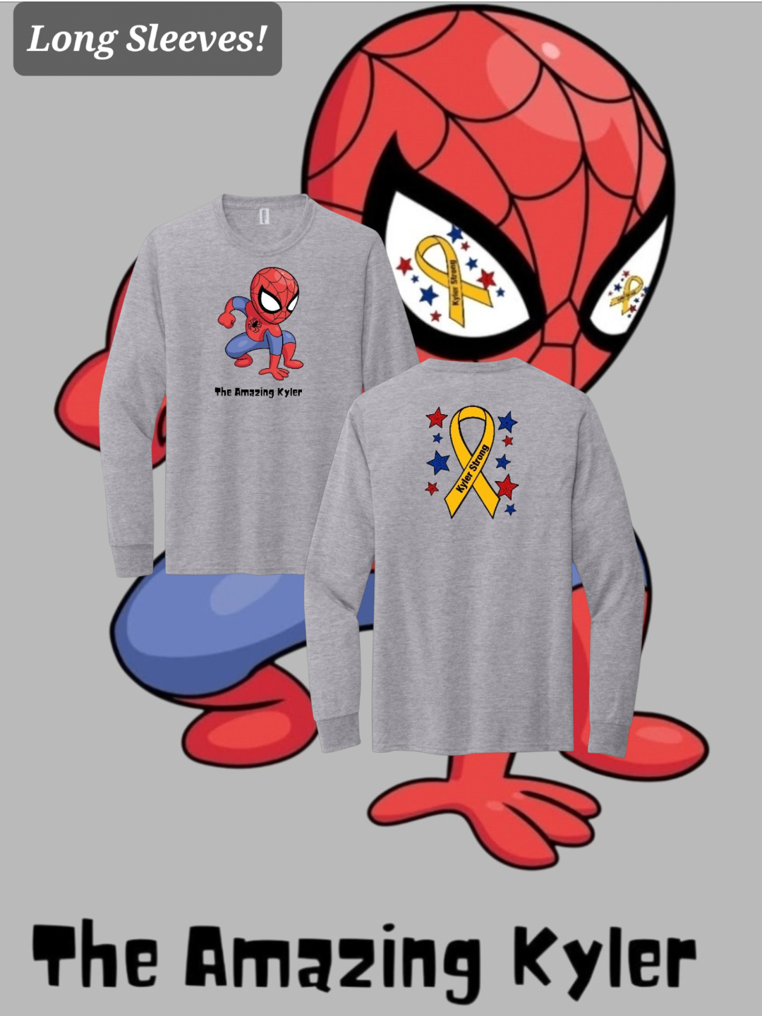 The Amazing Kyler Long Sleeve Shirts